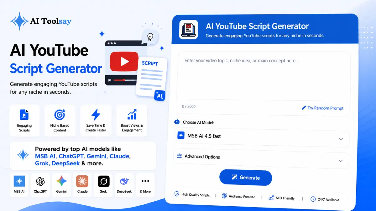 AI Youtube Script Generator